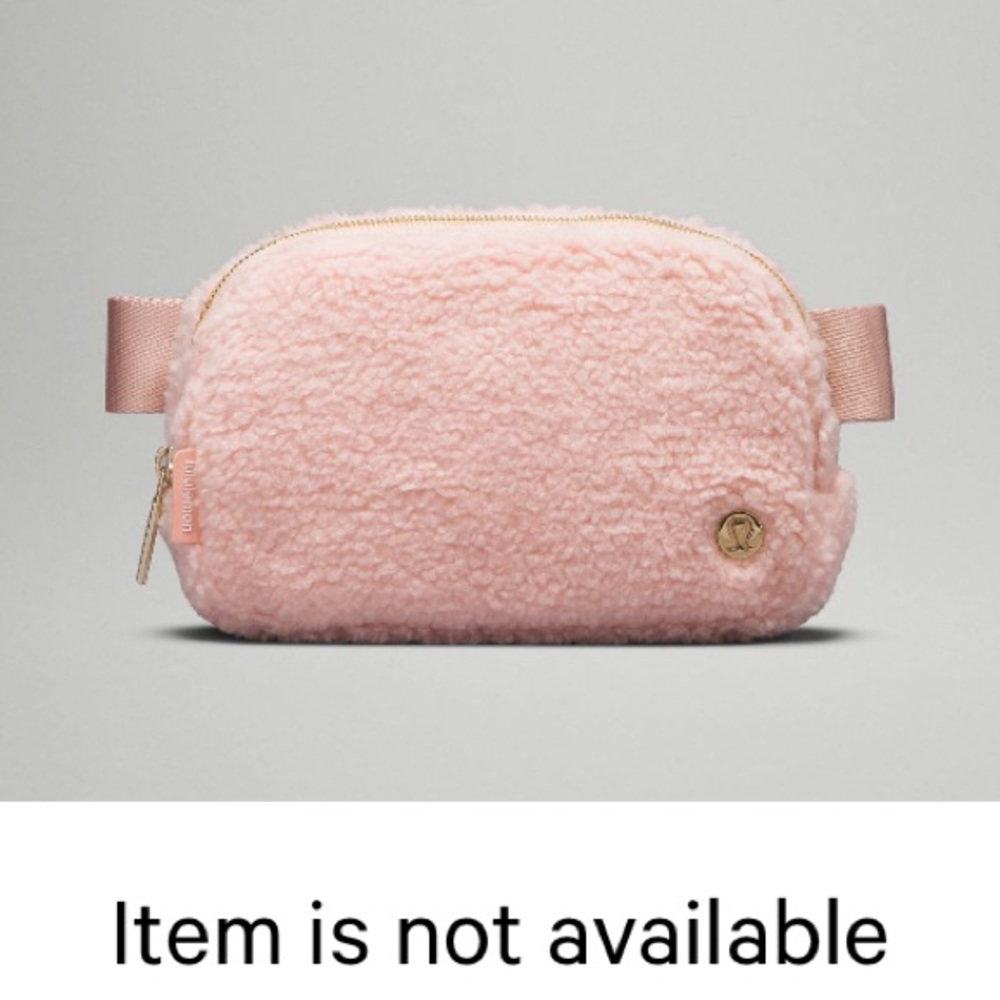 Lululemon Athletica Pink Sherpa Crossbody Bag - Picture 2 of 5